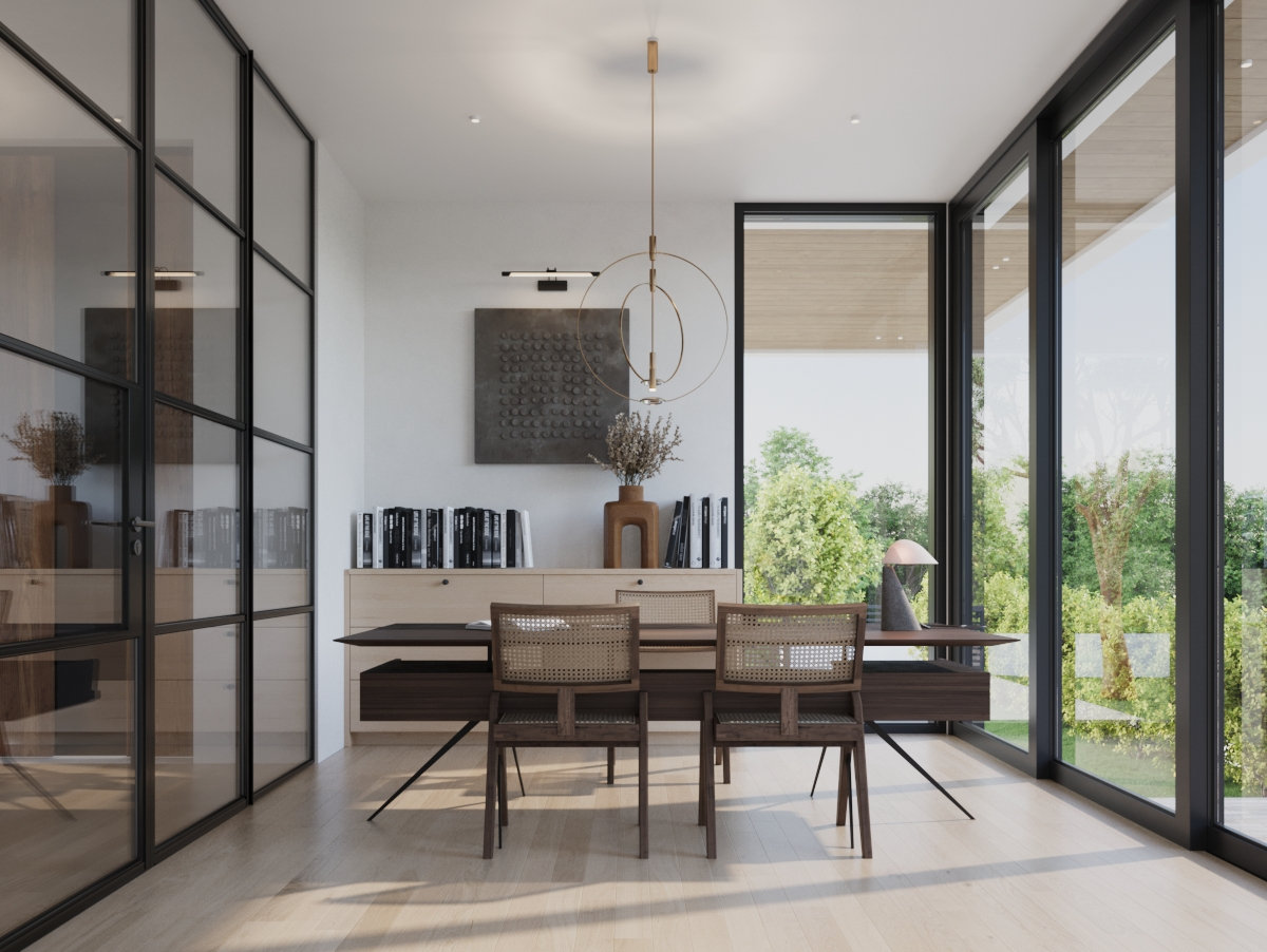 Casa Sera — Office — rendering