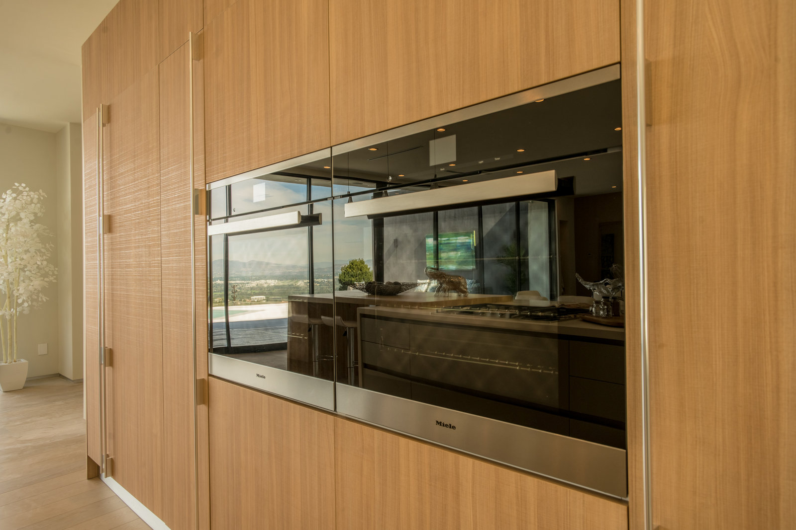 Villa Escondite — Kitchen cabinetry and integrated appliances